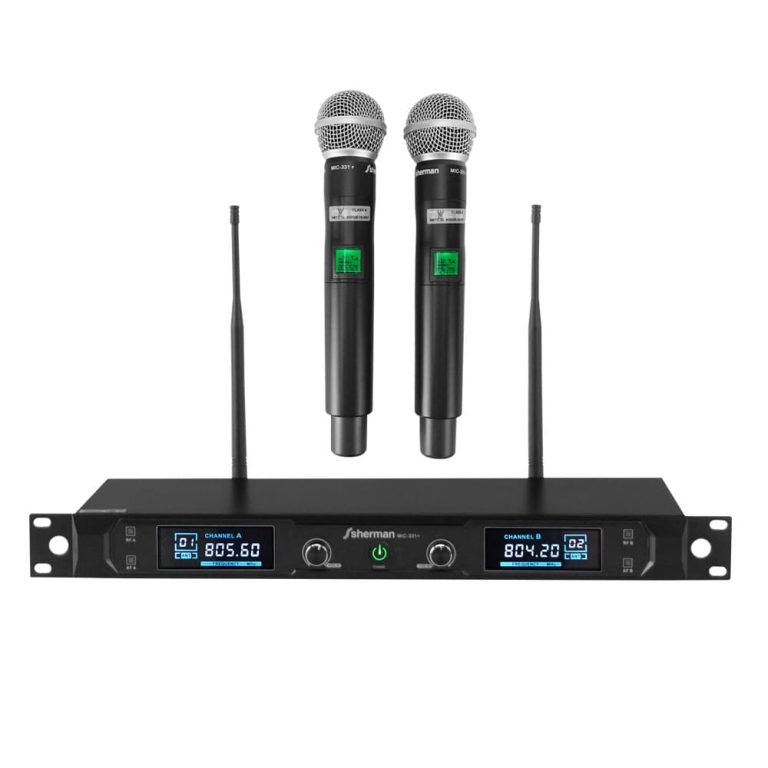 ไมค์ลอยไร้สาย 50M รุ่น MIC-331+