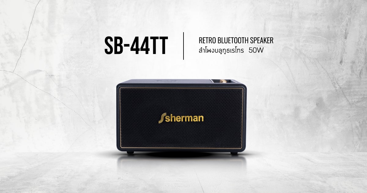 ลำโพงเสียงดุดัน สไตล์อเมริกัน SB-44TT