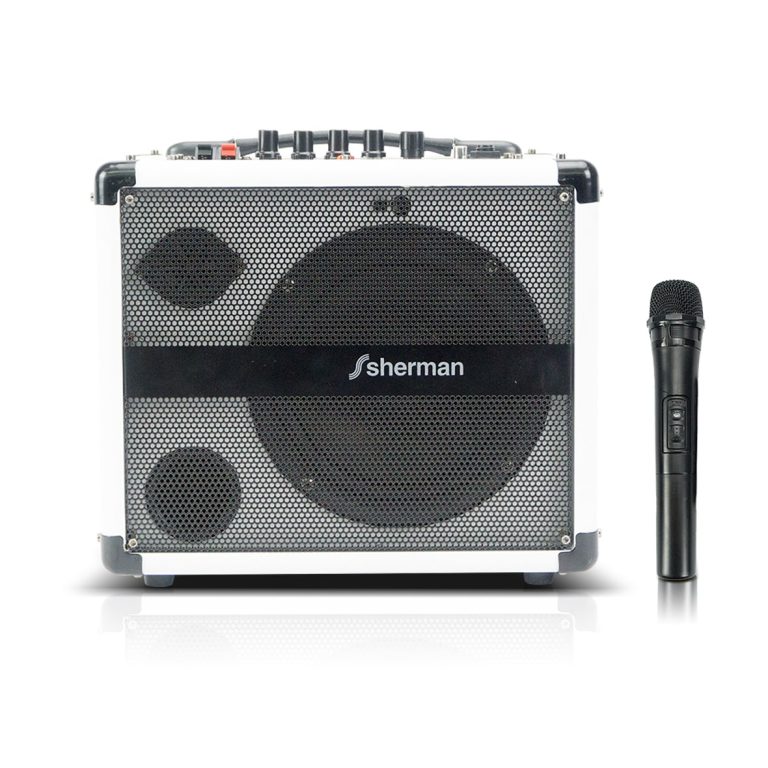 ลําโพงกระเป๋าหิ้วพร้อมไมค์ลอย APS-107