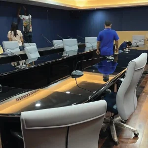 งานติดตั้งระบบเสียงประชุมสัมมนา ศูนย์รักษาความปลอดภัย 17 รามอินทรา