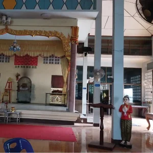 งานติดตั้งระบบเสียงตามสาย วัดเกตุน้อยอัมพวัน