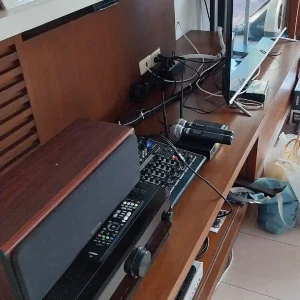 งานติดตั้งระบบเสียงคาราโอเกะบ้านท่าน ผอ.ชลประทาน (หนองคาย)