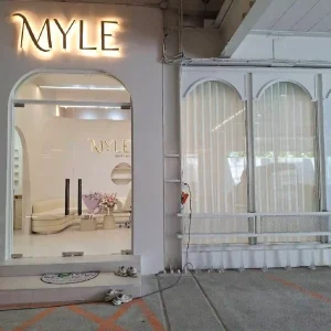 งานติดตั้งระบบเสียงตามสาย MYLE BEAUTY BAR สามย่าน