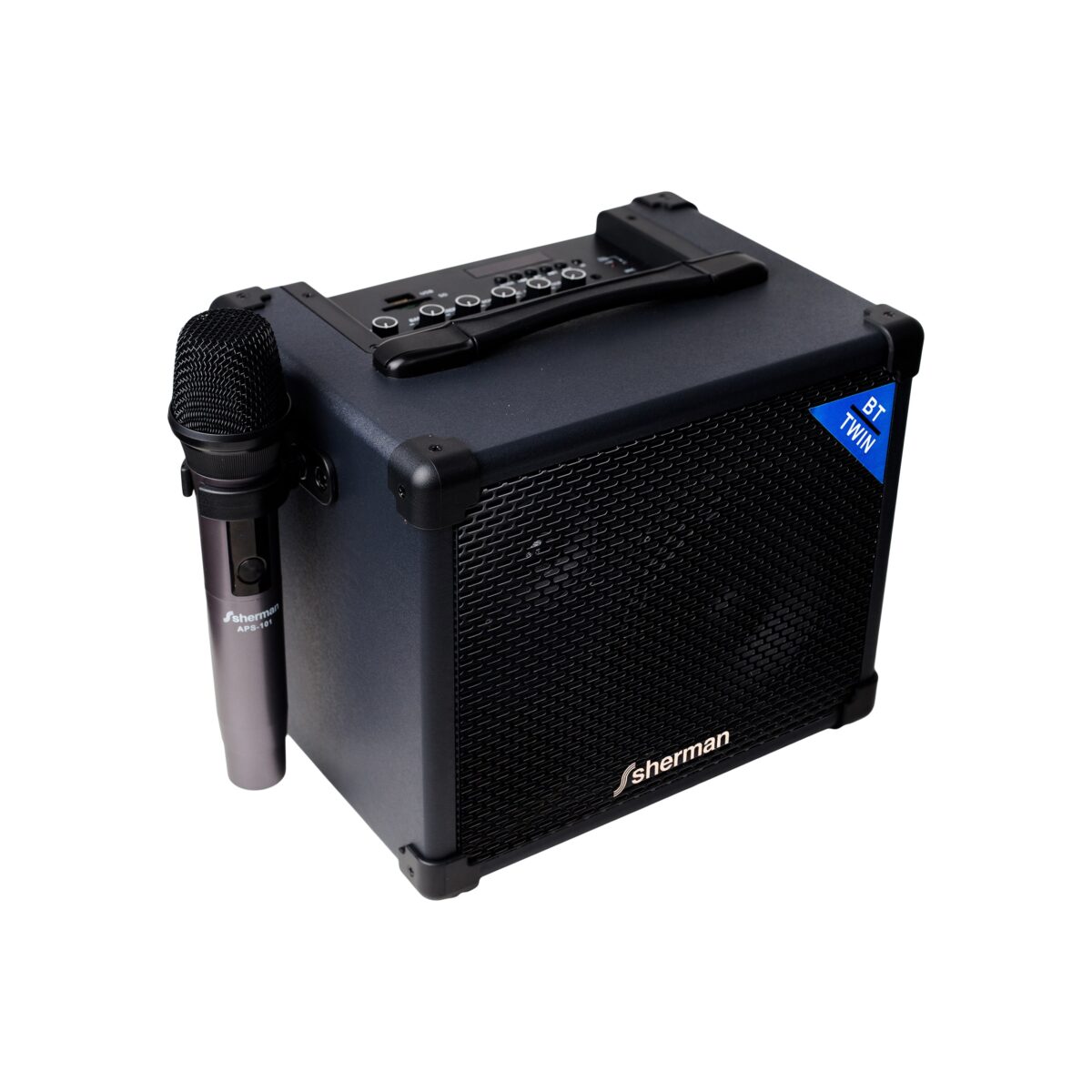 APS-101 ลําโพงกระเป๋าหิ้ว+ไมค์ลอย 2.4G - Image 5