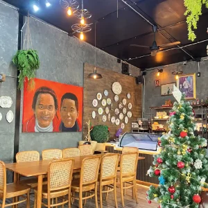 งานติดตั้งระบบเสียงตามสาย Poohpoom cafe