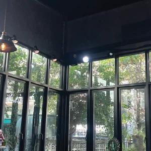 งานติดตั้งระบบเสียงตามสาย Poohpoom cafe