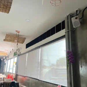 งานติดตั้งระบบเสียงตามสาย Harmony Cafe
