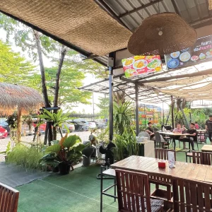 งานติดตั้งระบบเสียงตามสาย ร้านแซ่บนัวร์ ครัวอีสาน