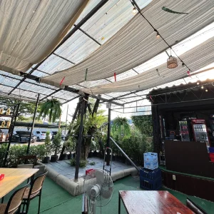 งานติดตั้งระบบเสียงตามสาย ร้านแซ่บนัวร์ ครัวอีสาน