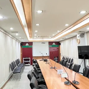 งานติดตั้งระบบเสียงห้องประชุม บริษัท ซันกิ ควอลิตี้ โปรดักส์ จำกัด